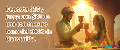 Bono de Bienvenida del 100% promotion